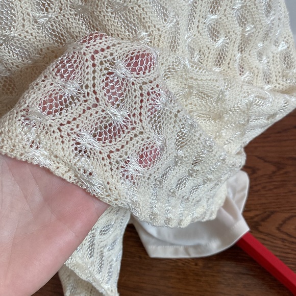 Vintage L’atelier Clientele Maxi Dress, Sleeveless, Cream, Lined, Women’s US S/M - Picture 4 of 14